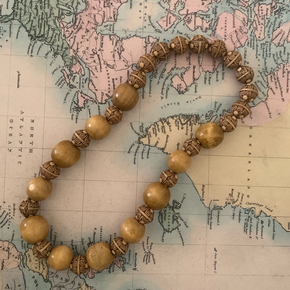 Handcrafted Wooden Necklace